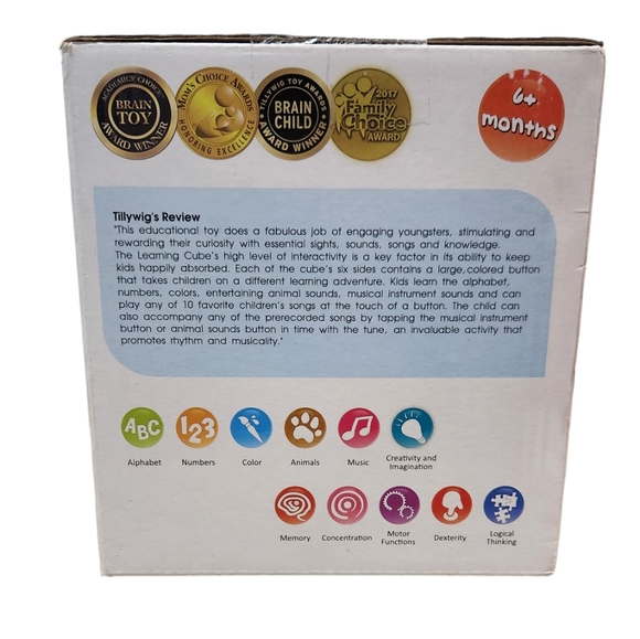 2017 BEST LEARNING Learning Cube Educational Musical Activity Center Block Toy - Picture 2 of 3